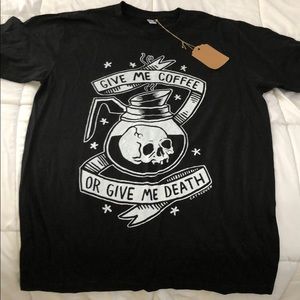 American apparel printed tee